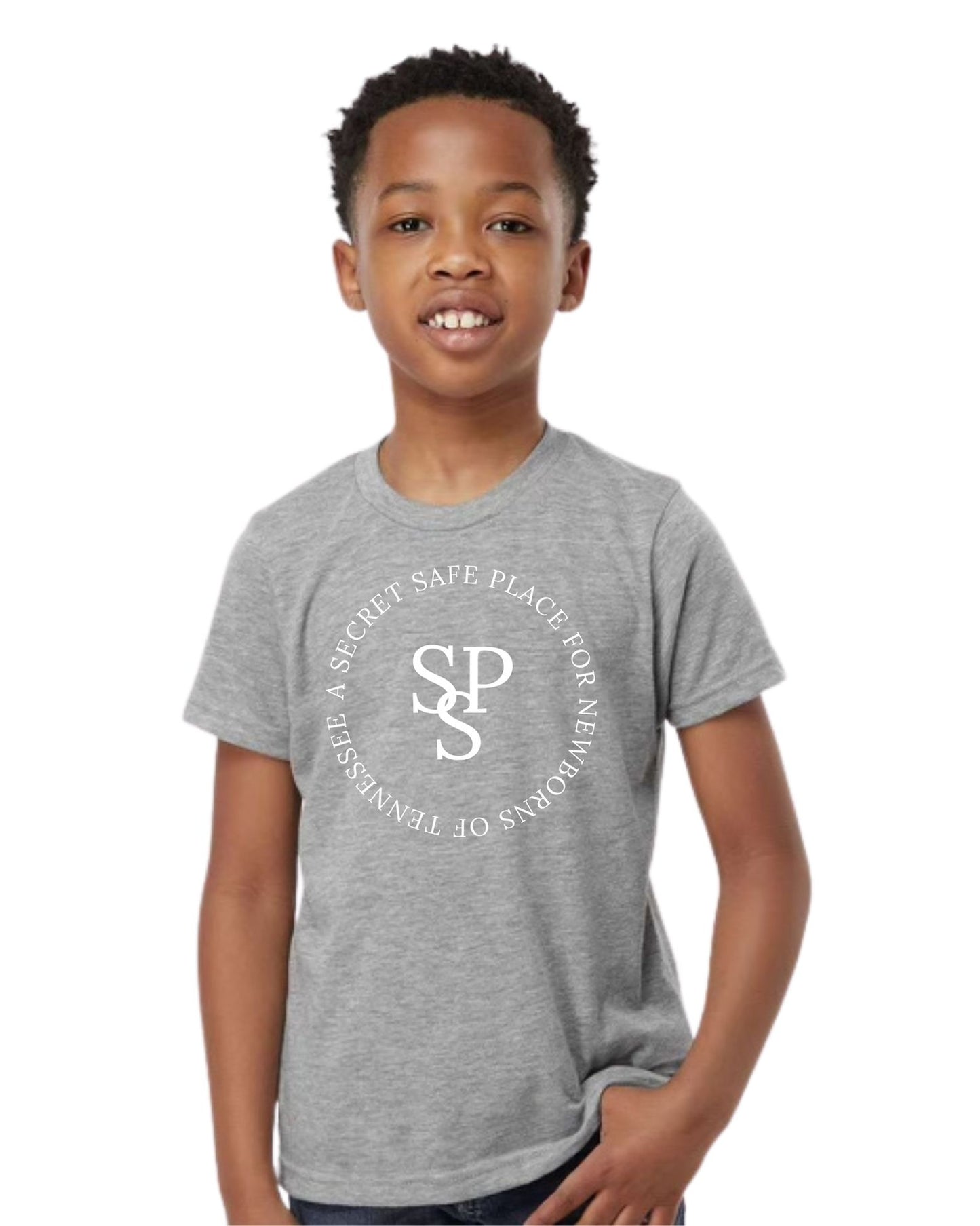 Grey Kids Tee